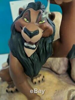 Walt Disney Classics Collection Wdcc Roi Lion Scar Pas De Vie Juste, Est-il