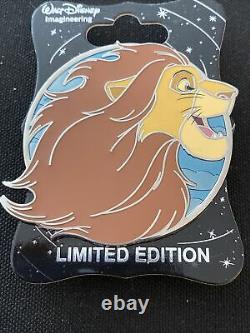 Walt Disney Imagineering Cast Wdi Héros Profil Lion King Pin Le250 Htf Simba