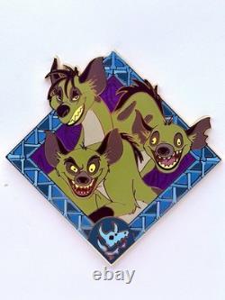 Walt Disney Imagineering Pin du 30e anniversaire du Roi Lion 2024 Hyènes édition limitée à 300 exemplaires