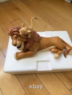Wdcc Disney Classics Le Roi Lion Mufasa Et Simba Pals Forever