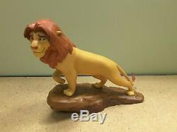 Wdcc Disney Lion Pride Roi Simba 5ème Édition Anniversaire Avec Coa Et Boîte