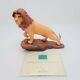 Wdcc The Lion King Simbas Pride 5th Anniversary Sculpture With Coa & Box Nice