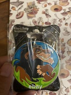 Wdi Villians Profile Wdi Scar Pin Lion King Profile Pin Le 250 Htf Villain