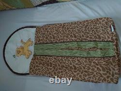 X 2 Rare Lion King Nursery Bumpers Pour Cot 1 Mobile & 1 Couche Stacker Rare