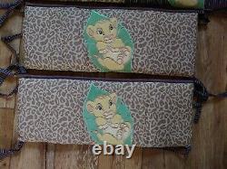 X 2 Rare Lion King Nursery Bumpers Pour Cot 1 Mobile & 1 Couche Stacker Rare